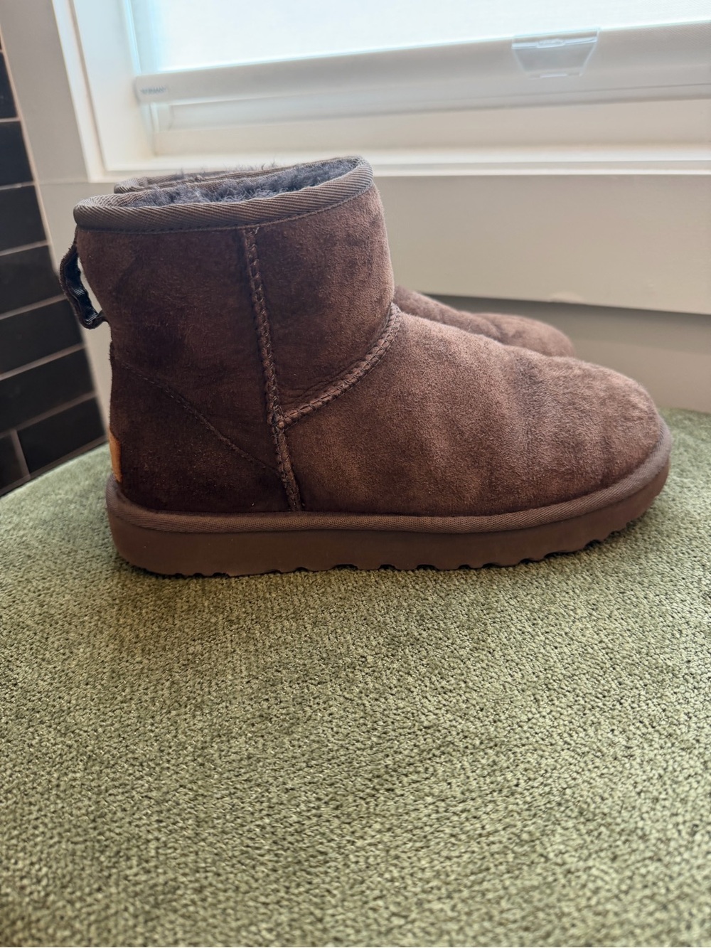 UGG Brown Suede Short Boots